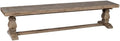 Reclaimed Pine Rustic Hand Carved Bench