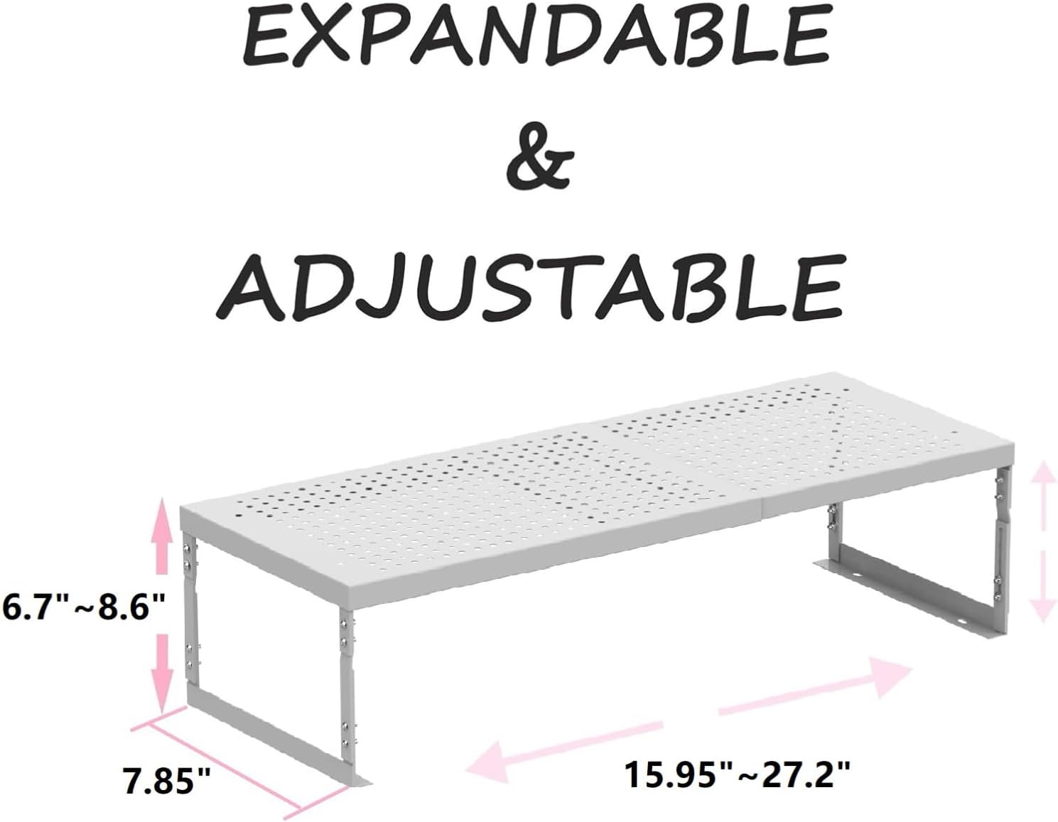 Stackable Expandable Wire Storage Shelf