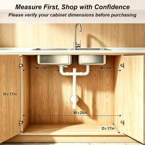3-Tier Pull Out Sink Storage Racks