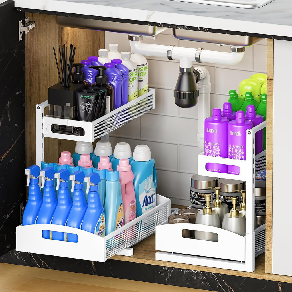 Adjustable Pull Out Storage Organizer