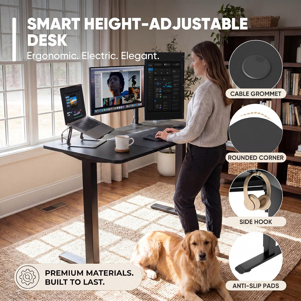 Electric Memory Adjustable Standing Desk