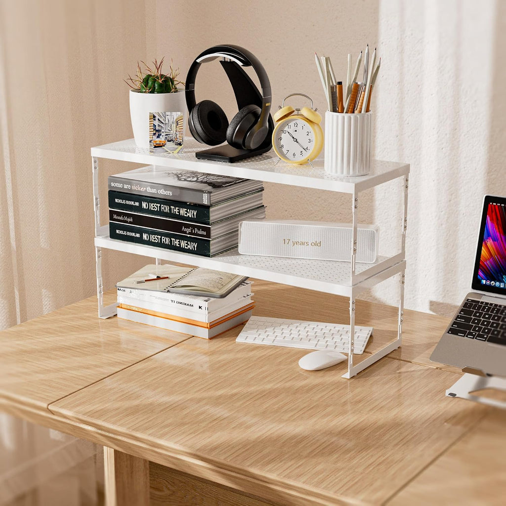 Stackable Expandable Wire Storage Shelf