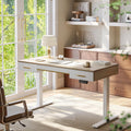 Electric Desk With Three Storage Drawers